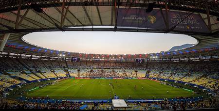 Estadio Maracaná durante la Copa América. · Foto: Mauro Pimentel, AFP Estadio Maracaná durante la Copa América. · Foto: Mauro Pimentel, AFP