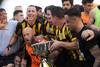 Los jugadores de Peñarol, tras la obtención del título del Campeonato Apertura. · Foto: Fernando Morán Los jugadores de Peñarol, tras la obtención del título del Campeonato Apertura. · Foto: Fernando Morán