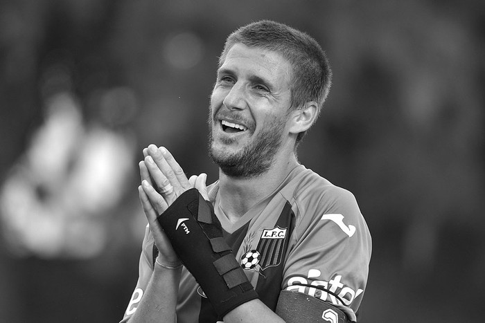 Emiliano Alfaro, delantero de Liverpool. Foto: Santiago Mazzarovich (archivo, noviembre de 2014)