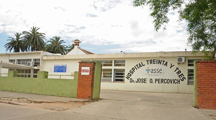 Hospital de Treinta y Tres. · Foto: Walter Paciello, Presidencia