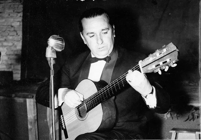 Aníbal Sampayo, por los años 1963-1964. Foto: Gentileza, Eduardo Lemes