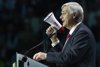 José Antonio Kast participa en el mitin Europa Viva 24, del partido de ultraderecha español Vox, en Madrid, el 19 de mayo de 2024. · Foto: Óscar del Pozo, AFP