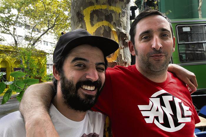 Manuel Berriel y Aparicio García. · Foto: Federico Gutiérrez