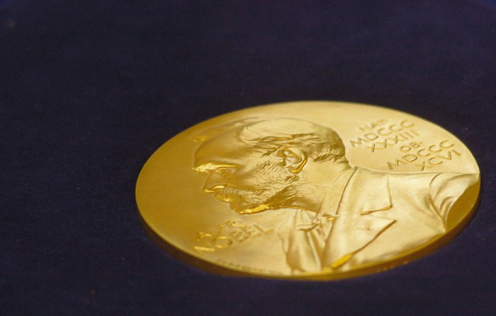 Medalla del premio Nobel.
 · Foto: Desha-Kalyan