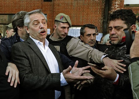 Alberto Fernández. · Foto: Alejandro Pagani, AFP. Alberto Fernández. · Foto: Alejandro Pagani, AFP.