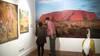Muestra de arte Indigena de australiano, en el Museo de Arte Precolombino e Indígena. · Foto: Alessandro Maradei Muestra de arte Indigena de australiano, en el Museo de Arte Precolombino e Indígena. · Foto: Alessandro Maradei