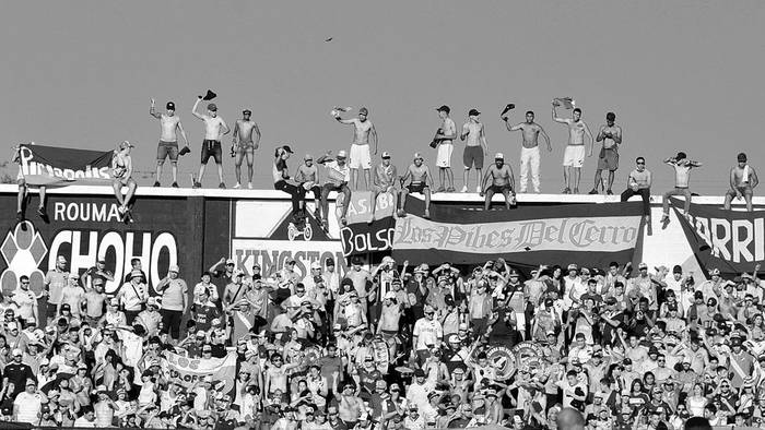 Estadio Luis Tróccoli, el sábado. Foto: Federico Gutiérrez