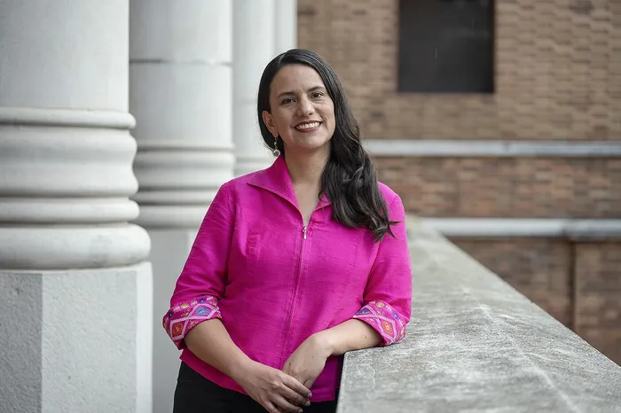 Verónika Mendoza. · Foto: Inés Guimaraens