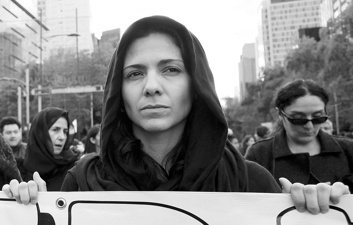 Marcha en repudio de la desaparición de los 43 estudiantes en el estado mexicano de Guerrero, en la que los familiares reclamaron justicia y su aparición con vida, el viernes, en la ciudad de Iguala. Foto: Jorge Núñez, Efe