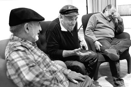 Mario Carrero, José Luis Guerra y Eduardo Larbanois. Foto: Pablo Vignali Mario Carrero, José Luis Guerra y Eduardo Larbanois. Foto: Pablo Vignali