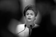 Dilma Rousseff durante una conferencia de prensa, ayer, en el Palacio de Planalto, en Brasilia. Foto: Fernando Bizerra Jr., EFE