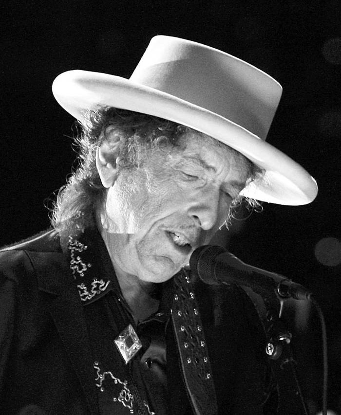 Bob Dylan en Culver City, California, 1 de junio de 2009. Foto: Kevin Winter, AFP