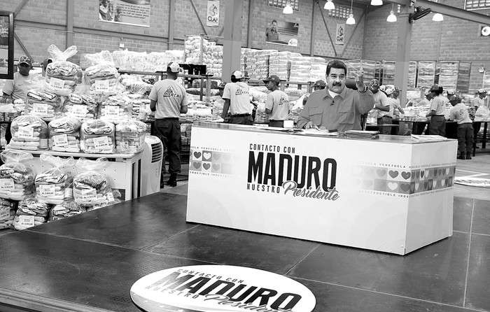 Nicolás Maduro durante un programa de televisión, el domingo, en Caracas. Foto: Presidencia de Venezuela, AFP