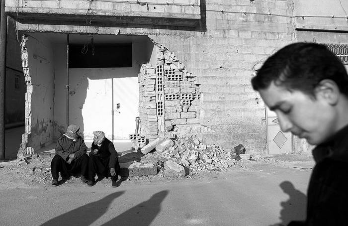 Douma, ciudad controlada por rebeldes, cerca de Damasco, Siria. Foto: Abd Doumany, AFP
