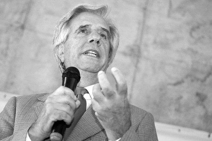 Tabaré Vázquez. Foto: Nicolás Celaya (archivo, febrero de 2014)