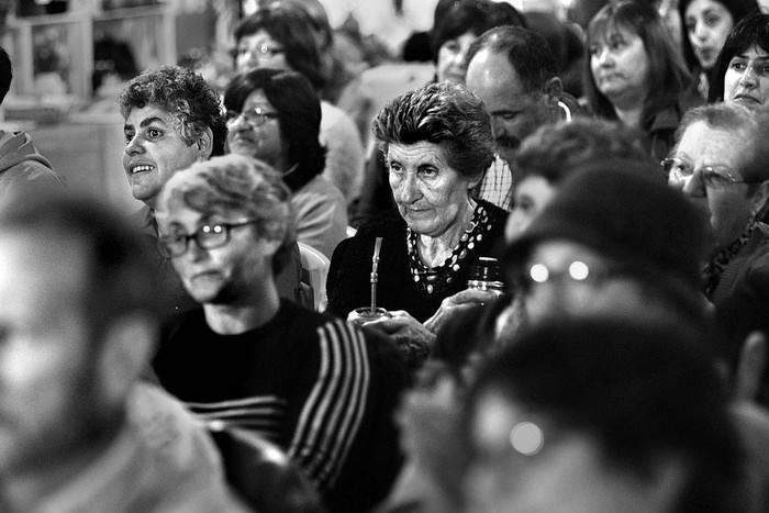 Encuentro "Reflexiones canarias", cuyo tema fue “Mujeres rurales”, en la Sociedad de Fomento Rural Los Arenales, Migues. (archivo, octubre de 2017) · Foto: Andrés Cuenca