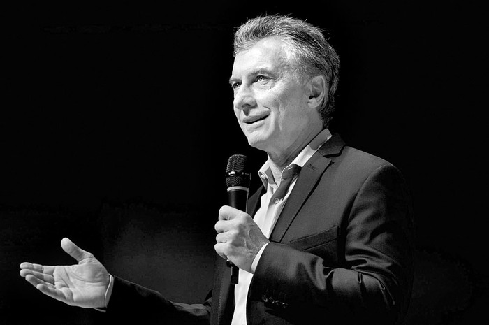 Mauricio Macri, durante una reunión de Gabinete ampliado, el 30 de octubre, en el Centro Cultural Kirchner. Foto: Presidencia argentina