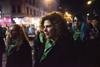 Movilización a favor de la legalización del aborto, anoche, frente al Congreso, en Buenos Aires. · Foto: Mariana Greif Movilización a favor de la legalización del aborto, anoche, frente al Congreso, en Buenos Aires. · Foto: Mariana Greif