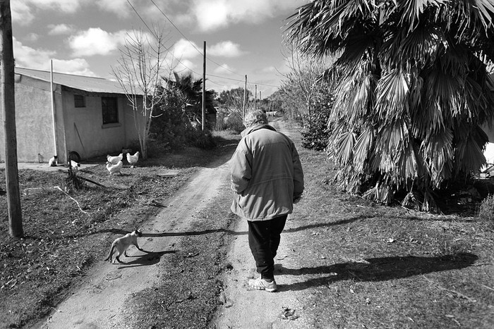 José Mujica en su chacra. Foto: Iván Franco (archivo, mayo de 2013)