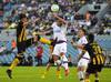 Ramón Arias, de Peñarol, Sebastián Rodríguez y Santiago Romero, de Nacional, y Cristian Palacios, de Peñarol. (Archivo, abril 2018) · Foto: Andrés Cuenca Ramón Arias, de Peñarol, Sebastián Rodríguez y Santiago Romero, de Nacional, y Cristian Palacios, de Peñarol. (Archivo, abril 2018) · Foto: Andrés Cuenca