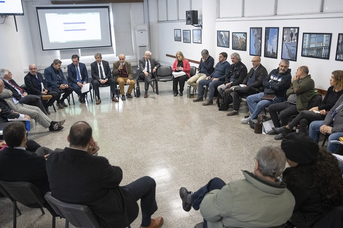 Presentación de pautas salariales del gobierno en el Consejo Superior Tripartito (archivo, junio de 2023). · Foto: Mara Quintero