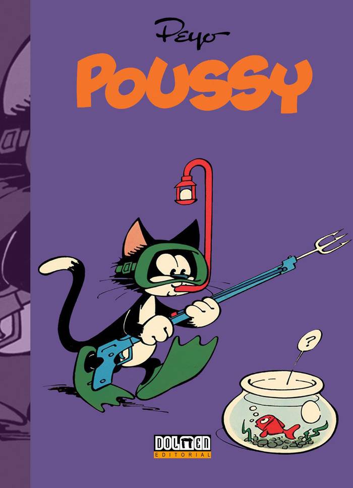 Foto principal del artículo 'Poussy, el gato que llegó antes que Los pitufos'