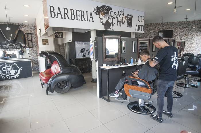 Barbería Crazy Chop. · Foto: Federico Gutiérrez