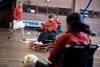 Entrenamiento del equipo de fútbol powerchair de Deportivo Montevideo. Al centro, Lucía Barboza. (archivo, octubre de 2018) · Foto: Ricardo Antúnez Entrenamiento del equipo de fútbol powerchair de Deportivo Montevideo. Al centro, Lucía Barboza. (archivo, octubre de 2018) · Foto: Ricardo Antúnez