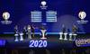 Sorteo de la Copa América 2020, ayer, en el Centro de Convenciones de Cartagena, Colombia. · Foto: Juan Barreto, AFP Sorteo de la Copa América 2020, ayer, en el Centro de Convenciones de Cartagena, Colombia. · Foto: Juan Barreto, AFP