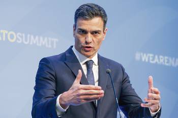 Pedro Sánchez, presidente del gobierno español.
foto: geoffroy van der hasselt, afp Pedro Sánchez, presidente del gobierno español.
foto: geoffroy van der hasselt, afp