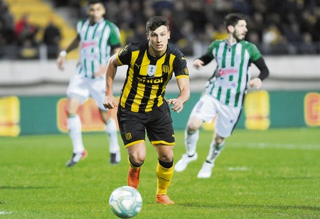 Agustín Canobbio, el sábado en el Campeón del Siglo. · Foto: Iván Franco Agustín Canobbio, el sábado en el Campeón del Siglo. · Foto: Iván Franco