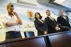 Andrés Scotti, Fátima González, Jair Bertoni y Pedro Bordaberry, ayer, en la Asociación Uruguaya de Fútbol. · Foto: Pablo Vignali Andrés Scotti, Fátima González, Jair Bertoni y Pedro Bordaberry, ayer, en la Asociación Uruguaya de Fútbol. · Foto: Pablo Vignali