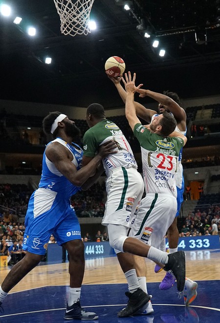 Malvín – Aguada, en el Antel Arena. · Foto: Mariana Greif Malvín – Aguada, en el Antel Arena. · Foto: Mariana Greif
