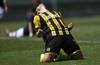 Ximena Velazco, de Peñarol, festeja un gol a Nacional, el 10 de noviembre, en el estadio Campeón del Siglo. · Foto: Fernando Morán Ximena Velazco, de Peñarol, festeja un gol a Nacional, el 10 de noviembre, en el estadio Campeón del Siglo. · Foto: Fernando Morán