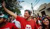 Fernando Haddad, en gira de campaña, el sábado enPernambuco. , pt, afp Fernando Haddad, en gira de campaña, el sábado enPernambuco. , pt, afp