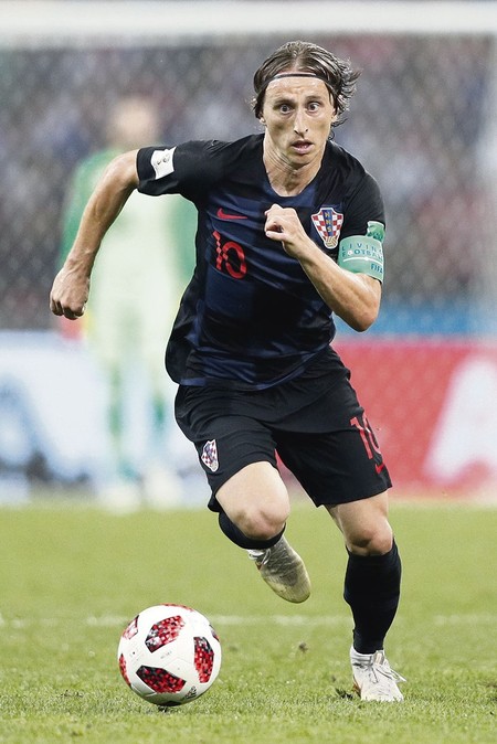 Luka Modric, de Croacia.
· Foto: Adrián Dennis Luka Modric, de Croacia.
· Foto: Adrián Dennis