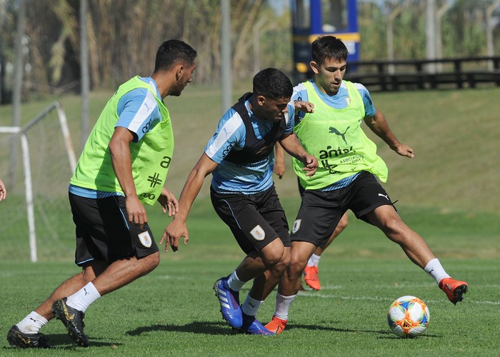 Entrenamiento de la selección sub 20. · Foto: Federico Gutiérrez