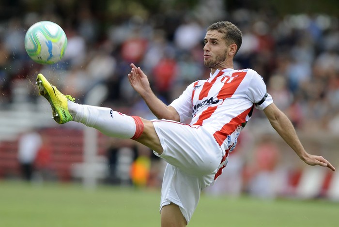 Matías Alonso, de River Plate (archivo, abril de 2019).
 · Foto: Iván Franco