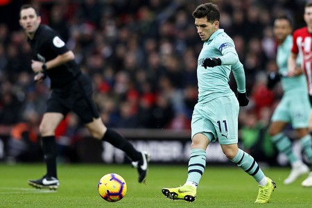 Lucas Torreira, de Arsenal, durante un partido con Southampton, en el estadio St Mary, en Southampton, Inglaterra. (archivo, diciembre de 2018) · Foto: Adrián Dennis Lucas Torreira, de Arsenal, durante un partido con Southampton, en el estadio St Mary, en Southampton, Inglaterra. (archivo, diciembre de 2018) · Foto: Adrián Dennis