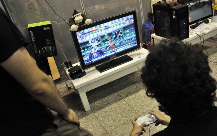 Evento de videojuegos en la Intendencia de Montevideo (archivo, abril de 2014).
 · Foto: Fernando Morán