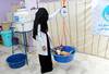Centro de tratamiento para niños con desnutrición, en un hospital de la provincia de Hajjah, noroeste de Yemen. · Foto: Essa Ahmed Centro de tratamiento para niños con desnutrición, en un hospital de la provincia de Hajjah, noroeste de Yemen. · Foto: Essa Ahmed