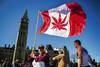 Celebración del Día Nacional de la Marihuana, el 20 de abril de 2016, en Parliament Hill, en Ottawa, Canadá.
Celebración del Día Nacional de la Marihuana, el 20 de abril de 2016, en Parliament Hill, en Ottawa, Canadá.