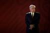 Andrés Manuel López Obrador, previo a dar una conferencia de prensa en el Palacio Nacional, el viernes en Ciudad de México. · Foto: Alfredo Estrella Andrés Manuel López Obrador, previo a dar una conferencia de prensa en el Palacio Nacional, el viernes en Ciudad de México. · Foto: Alfredo Estrella