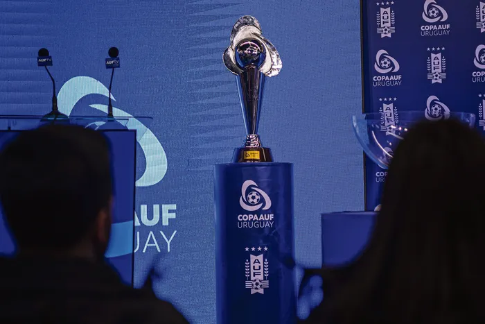 Sorteo del fixture de la próxima Copa AUF Uruguay, el 11 de agosto, en la tribuna América del estadio Centenario. Foto: s/d de autor, Copa AUF Uruguay
