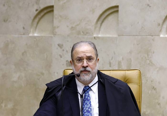 El procurador general de la República de Brasil, Augusto Aras. stf, (archivo, febrero de 2020) · Foto: Rosinei Coutinho, Abr