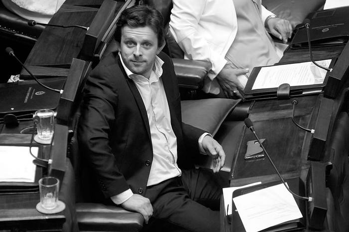 Álvaro Dastugue, diputado del Partido Nacional. Foto: Sandro Pereyra (archivo, febrero de 2015)
