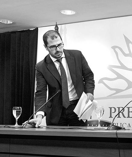 Juan Andrés Roballo. Foto: Foto: Alvaro Salas, Presidencia (archivo, abril de 2016)