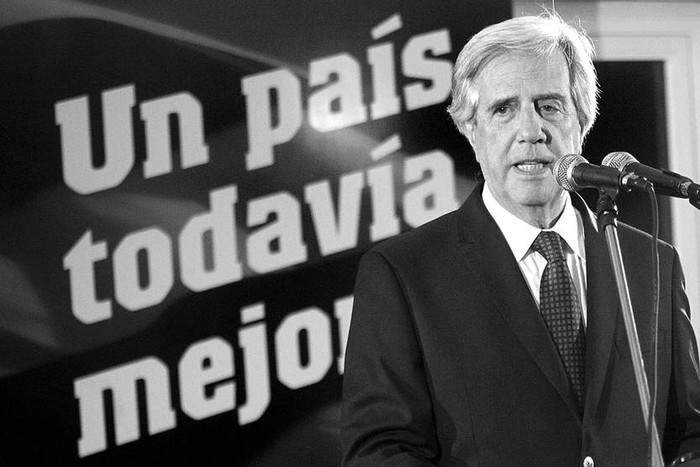 Tabaré Vázquez. Foto: Iván Franco (archivo, junio de 2014)