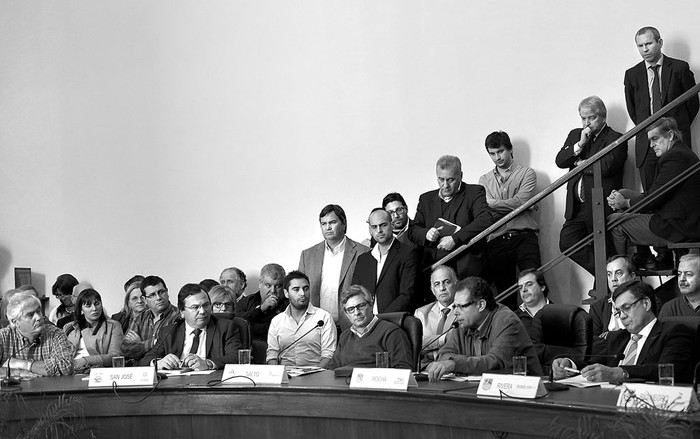 Congreso Nacional de Intendentes, ayer, en Montevideo. Foto: Pablo Vignali