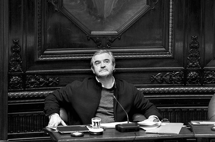 Jorge Larrañaga. Foto: Pablo Vignali (archivo, jumio de 2017)